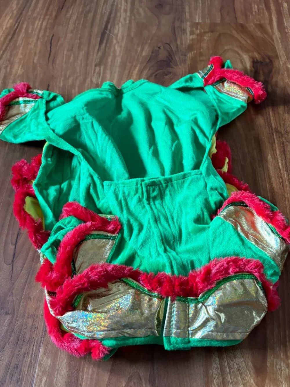 Chinese Lion Dance pet costume, Lunar New Year / Halloween dog clothes, size XL